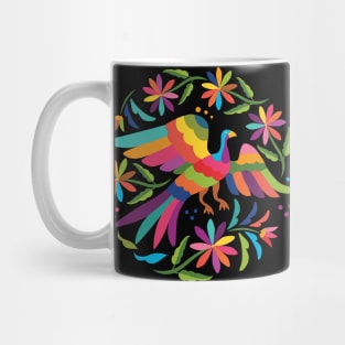 Mexican Otomí Bird by Akbaly Mug